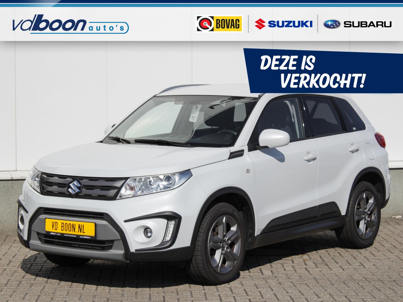 Suzuki Vitara - 1.6 Exclusive | Navi | Clima | Park sens | Camera | Lm-Velgen - AutoWereld.nl