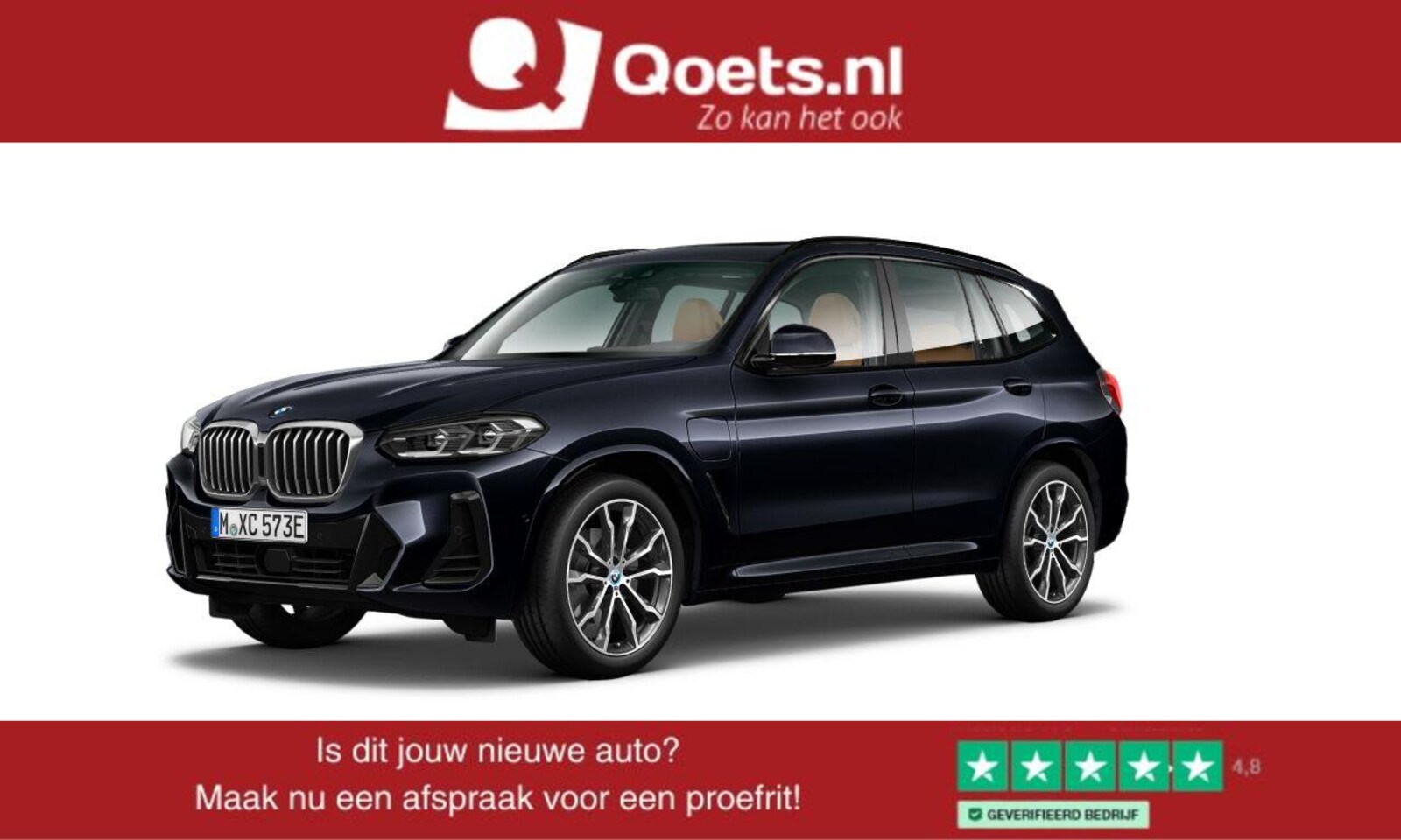 BMW X3 - xDrive30e Executive M Sport - Trekhaak - Panoramadak - Elektrisch verstelbare/verwarmde vo - AutoWereld.nl