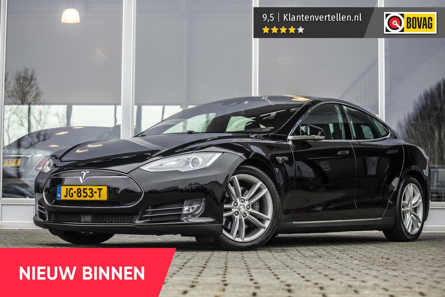 Tesla Model S - 70D Base | Pano | Leder | NL Auto - AutoWereld.nl