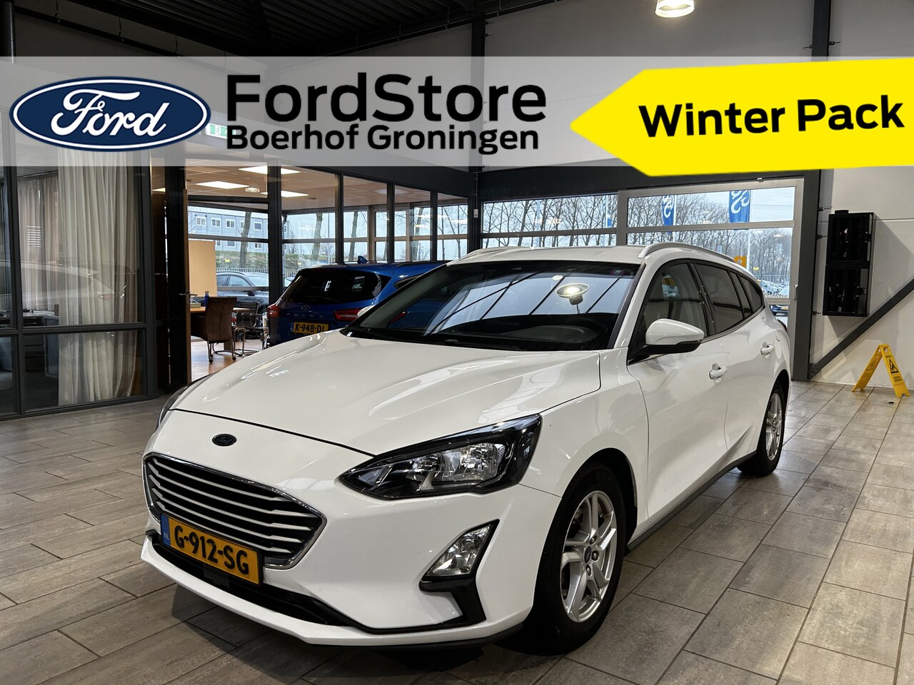 Ford Focus Wagon - EcoBoost 125pk Trend Edition | NW. Geleverd | Dealer onderhouden | Winter pack | 4 seizoen - AutoWereld.nl