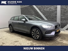 Volvo V60 Cross Country - B5 AWD Pro | Incl. BTW | ACC | BLIS | Leder | Camera | Stoel+Stuurverwarming | Trekhaak |