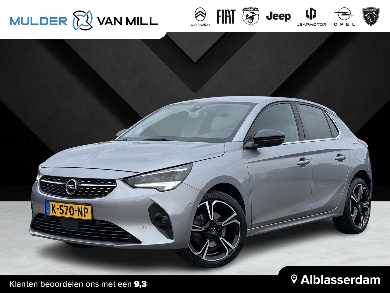 Opel Corsa - 1.2 TURBO 100PK GS Line |17" BI-COLOR VELGEN|CLIMATE CONTROL|APPLE CARPLAY & ANDROID AUTO| - AutoWereld.nl