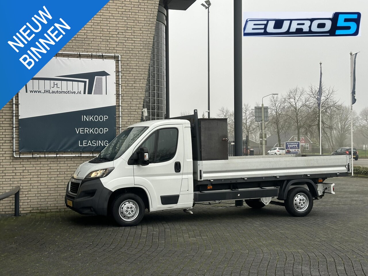 Peugeot Boxer - 333 2.2 HDI L3*OPEN LAADBAK*PICK-UP*A/C*HAAK* - AutoWereld.nl