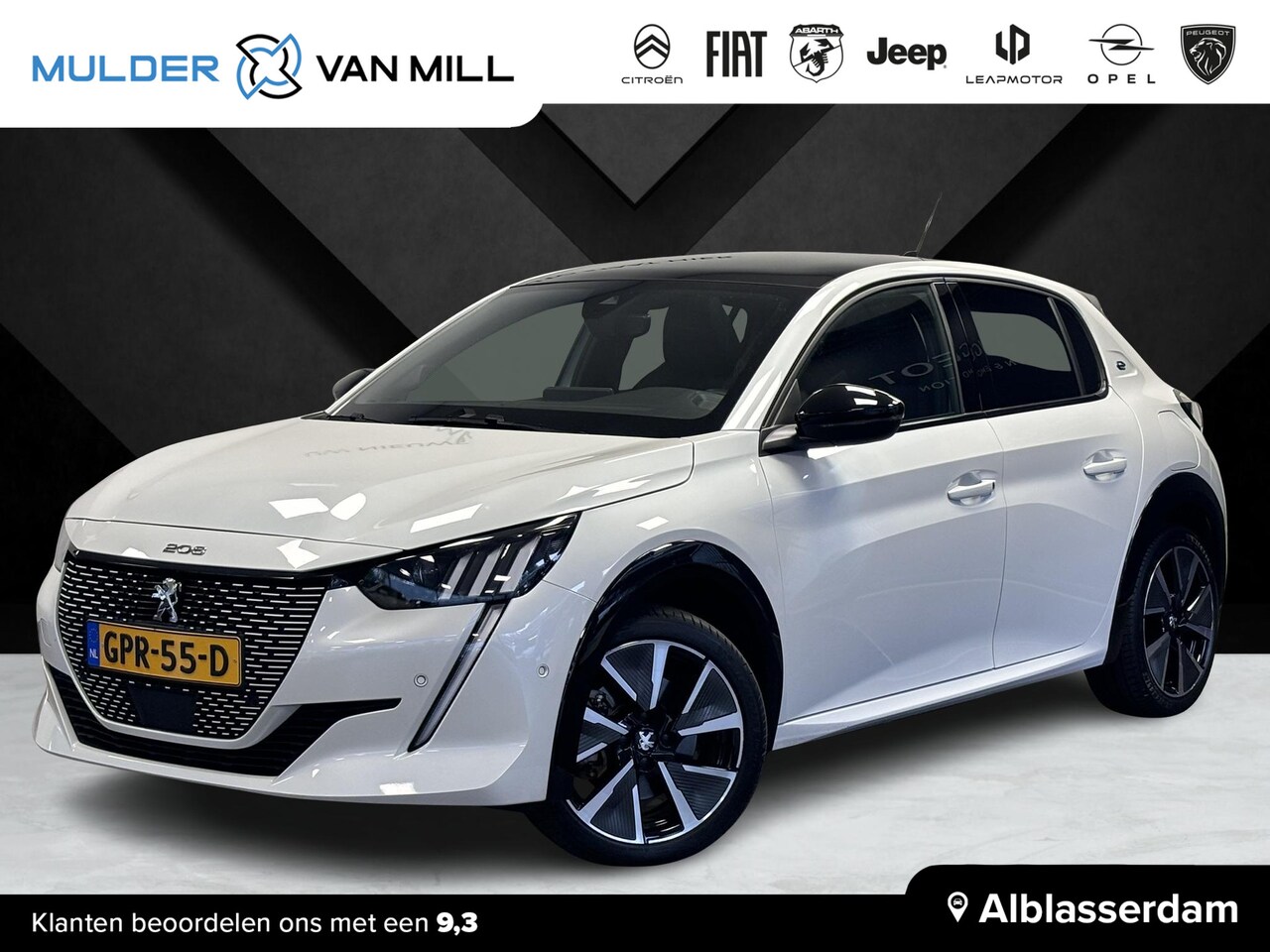 Peugeot e-208 - 5-deurs GT EV 3-FASEN 50kWh 136pk AUTOMAAT | PANODAK | NAVI | STOELVERW. | CAMERA | DODEHO - AutoWereld.nl