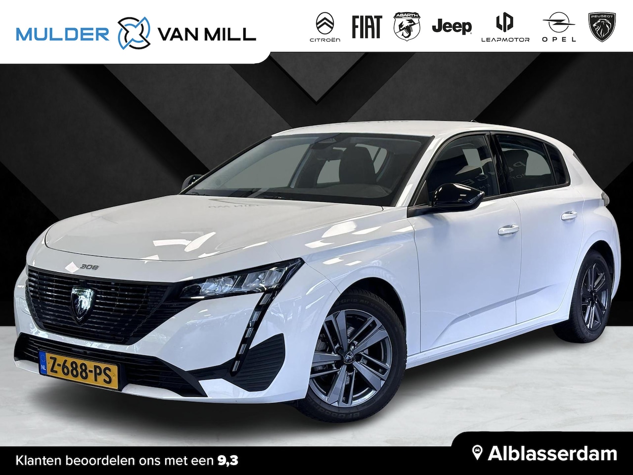 Peugeot 308 - 5-deurs Active Pack Business 1.2 PureTech 130pk EAT8 AUTOMAAT | NAVI | LM-VELGEN | PARKEER - AutoWereld.nl