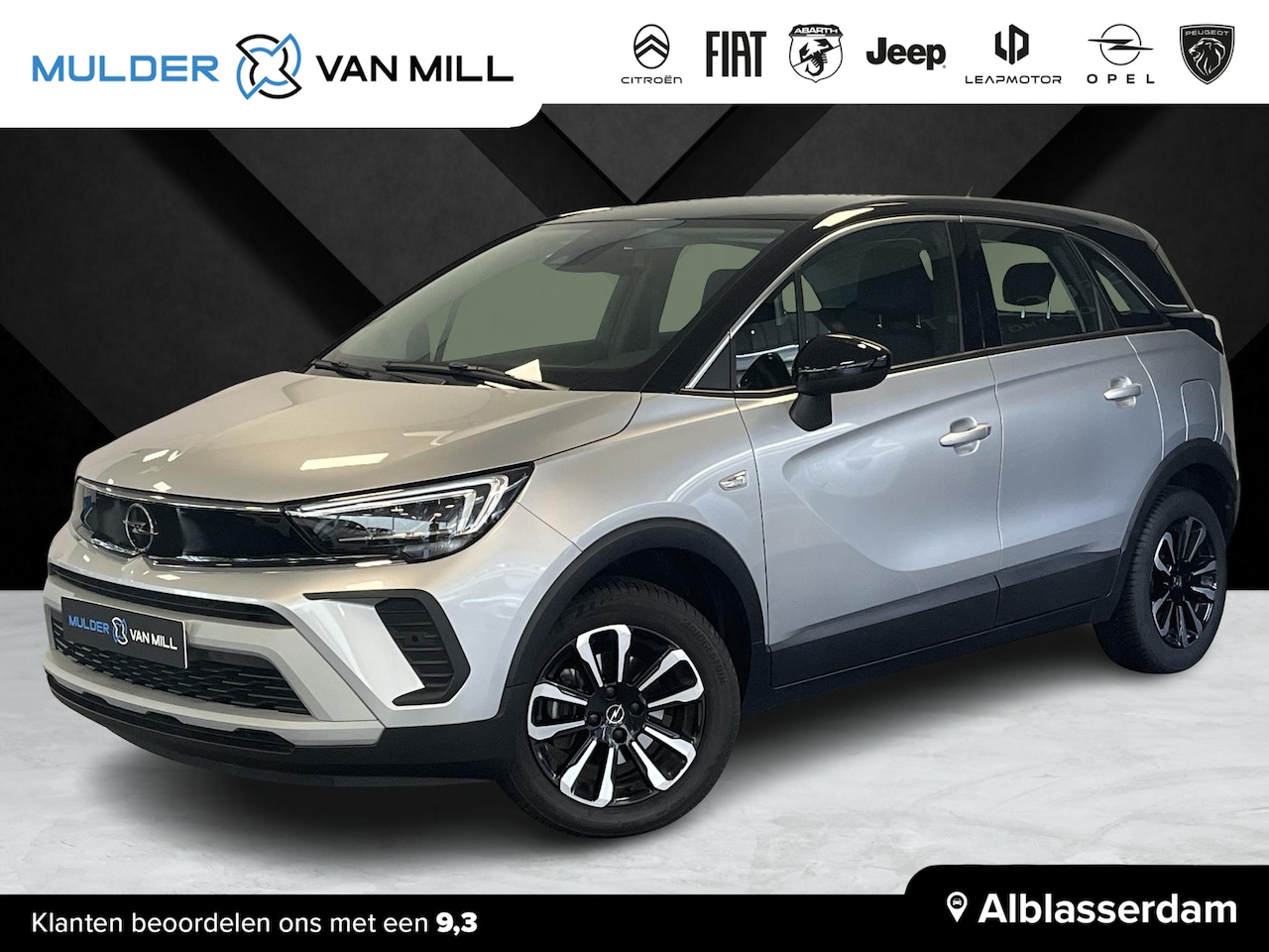 Opel Crossland - 1.2 Turbo 110pk Elegance |ALL-SEASON BANDEN|AGR-STOEL|180° CAMERA+SENSOREN|VOORRUIT VERWAR - AutoWereld.nl