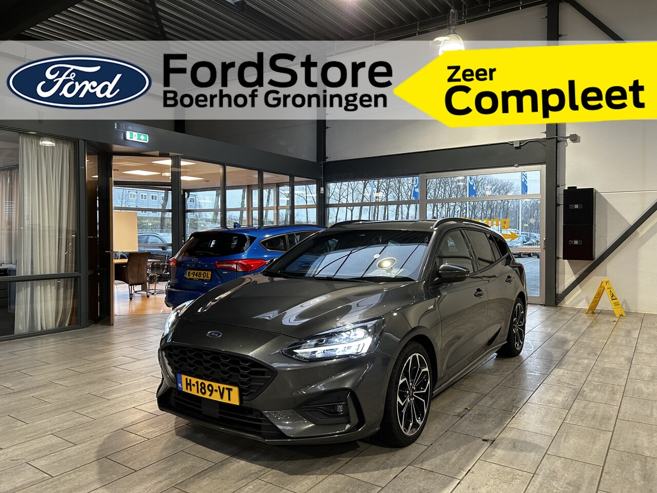 Ford Focus Wagon - EcoBoost 125 pk ST Line | Winter Pack | Camera | Adapt. cruise | Full LED | 18" | 100% dea - AutoWereld.nl