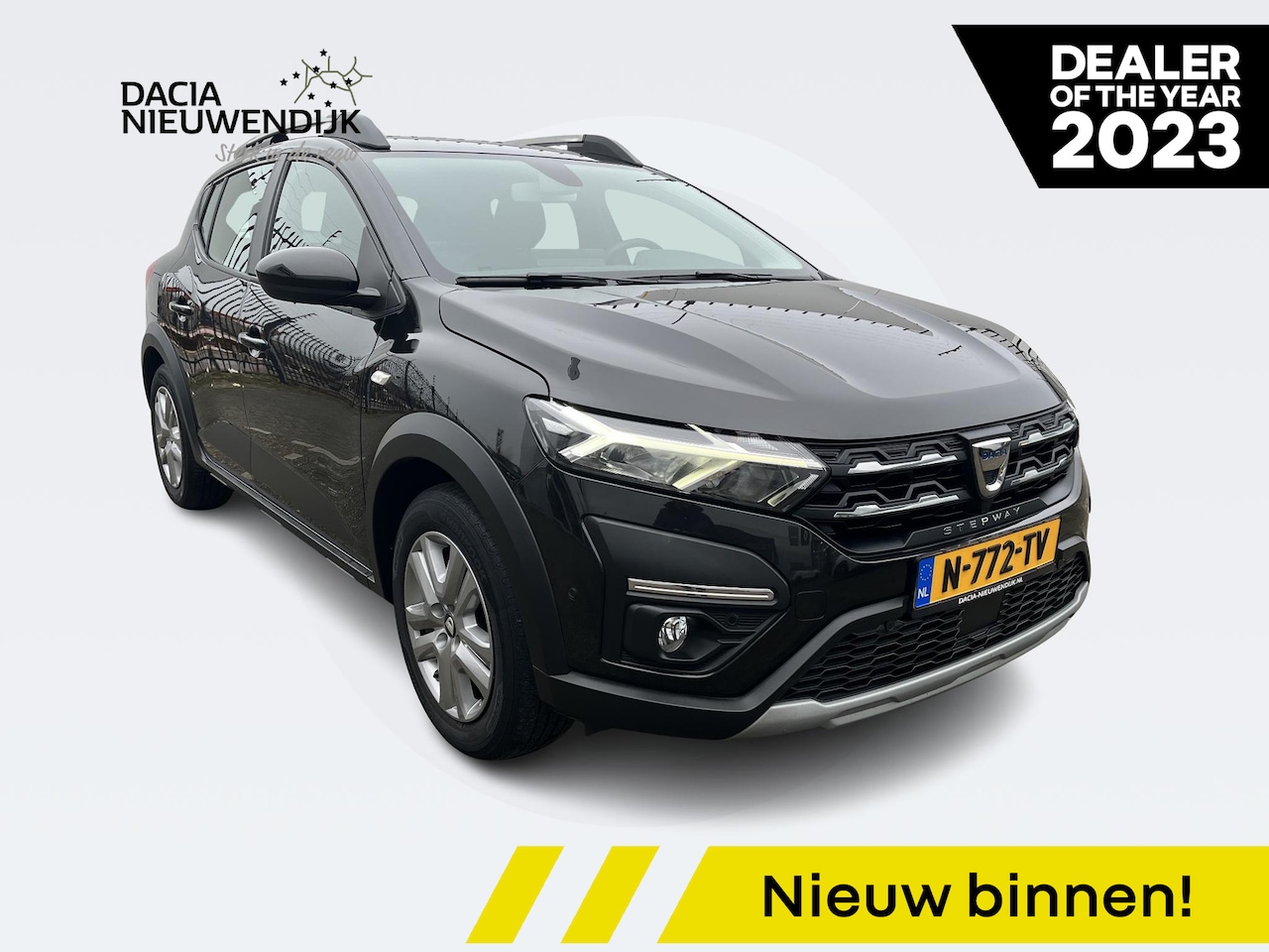 Dacia Sandero - 1.0 TCe 100 Bi-Fuel Essential / LPG3 / AIRCO / MULTIMEDIA GROOT SCHERM / HAAIEVIN / CRUISE - AutoWereld.nl