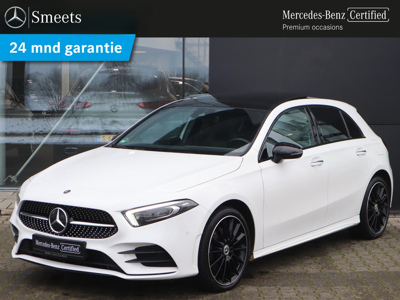 Mercedes-Benz A-klasse - 250 e AMG Line | Panoramadak | Navigatie | LED | Multispaak | Keyless Entry | Trekhaak | D - AutoWereld.nl