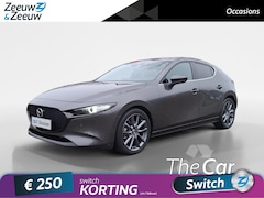 Mazda 3 - 3 2.0 e-SkyActiv-G M Hybrid 122 Luxury | DEALER ONDERHOUDEN | 360 CAMERA | NL-AUTO | LEDER