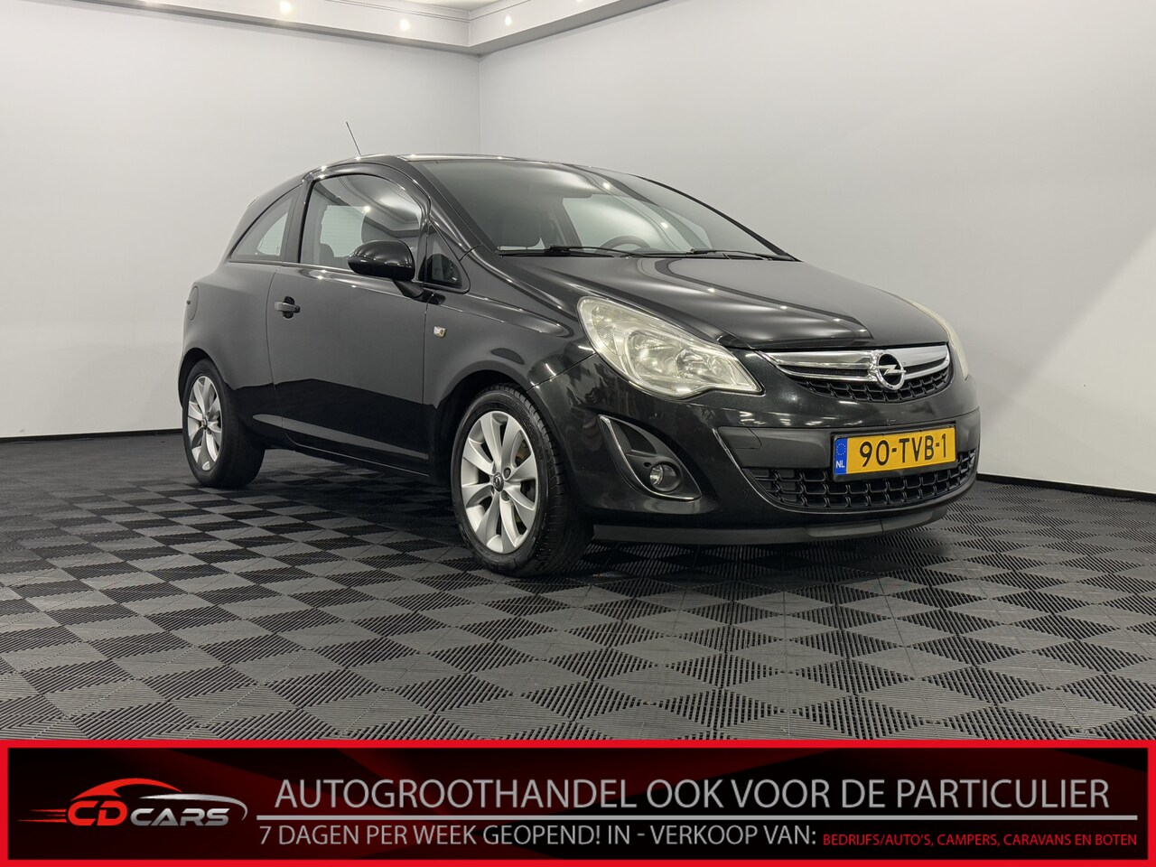 Opel Corsa - 1.2 EcoFlex Anniversay Edition LPG Airco, Half leder, Radio, Lichtmetalen velgen - AutoWereld.nl