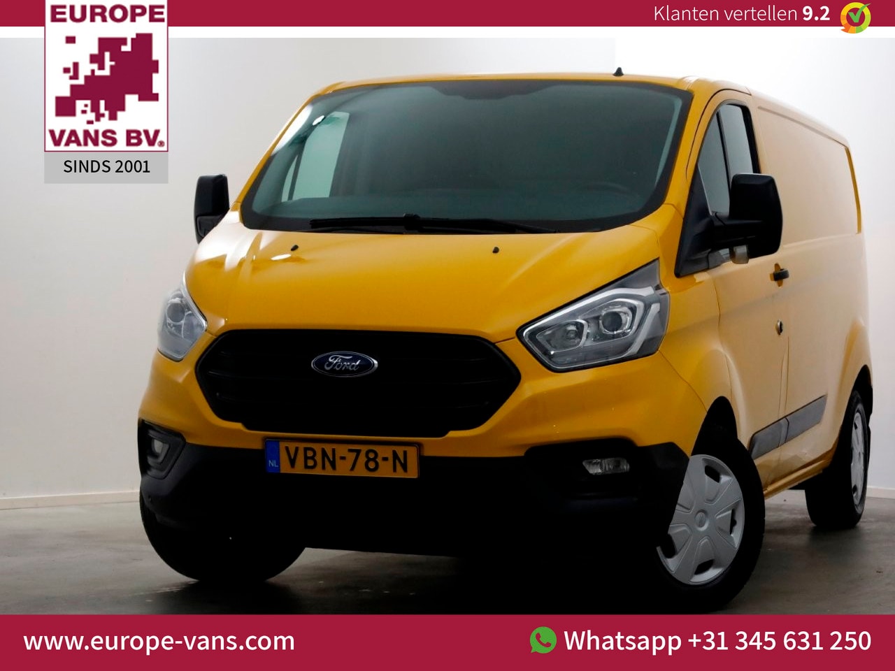 Ford Transit Custom - 340 2.0 TDCI 130pk L2H1 Trend Airco/Trekhaak 2800kg 09-2019 - AutoWereld.nl