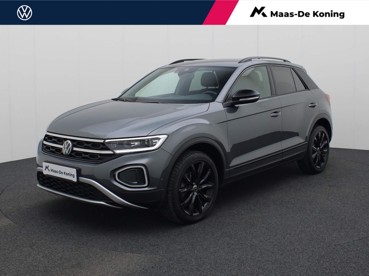 Volkswagen T-Roc - 1.5TSI/150PK Style Blackstyle DSG · Navigatie · Parkeersensoren + camera · Stoelverwarming - AutoWereld.nl