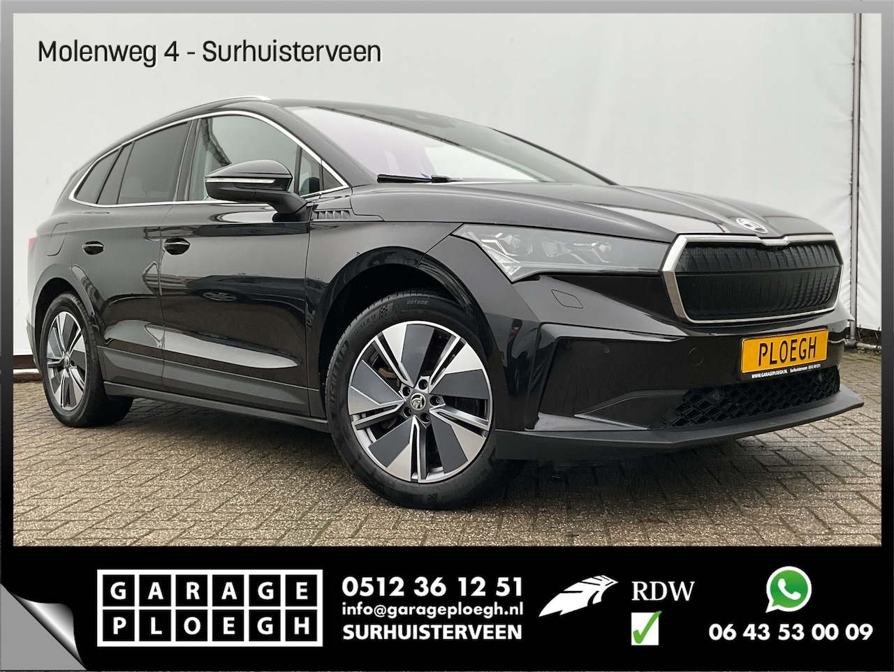 Skoda Enyaq iV - 80 Pano/Schuif-dak HeadUp Stoel/Stuurverw Memory Acc - AutoWereld.nl