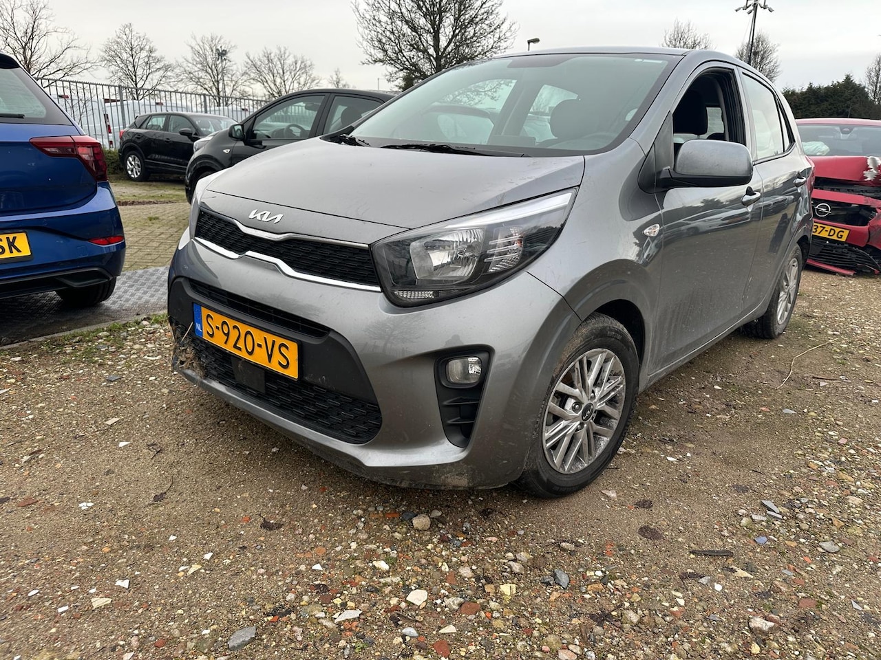 Kia Picanto - 1.0 DPi Automaat DynamicLine SCHADE AUTO! Waterschade! Motor loopt niet!  | Navigatie | Ap - AutoWereld.nl