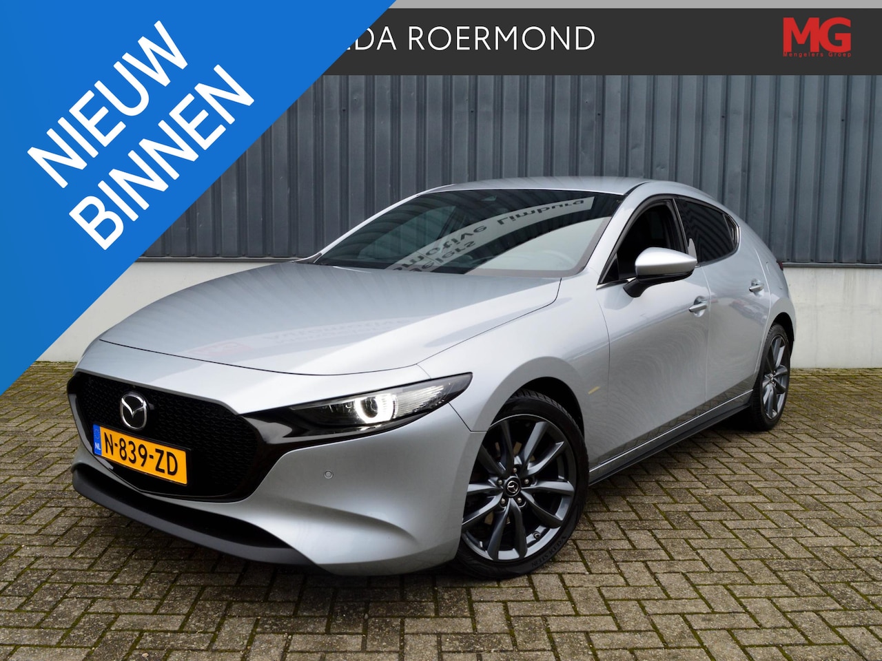 Mazda 3 - 2.0 e-SkyActiv-G M Hybrid 122 Luxury /ALL IN PRIJS - AutoWereld.nl