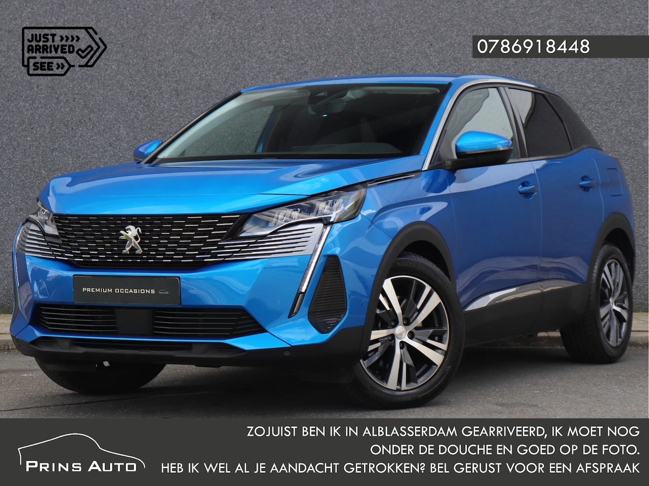 Peugeot 3008 - 1.6 HYbrid 225 Blue Lease Allure |CRUISE|360° CAMERA|STOELV|DAB|CARPLAY| - AutoWereld.nl