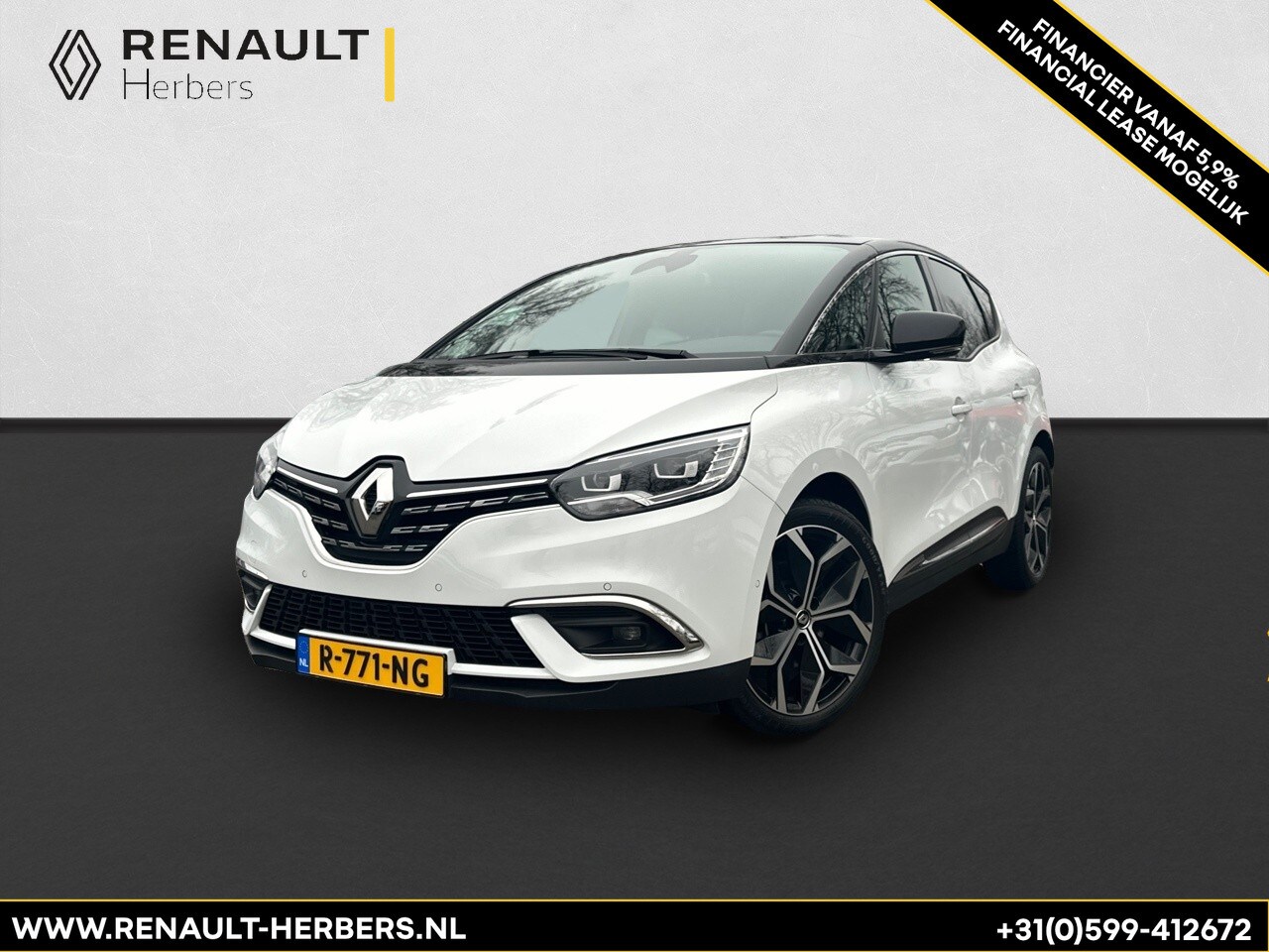 Renault Scénic - 1.3 TCe 160 PK Intens EDC AUTOMAAT / GROOT NAVI / PANORAMADAK / UNIEK - AutoWereld.nl