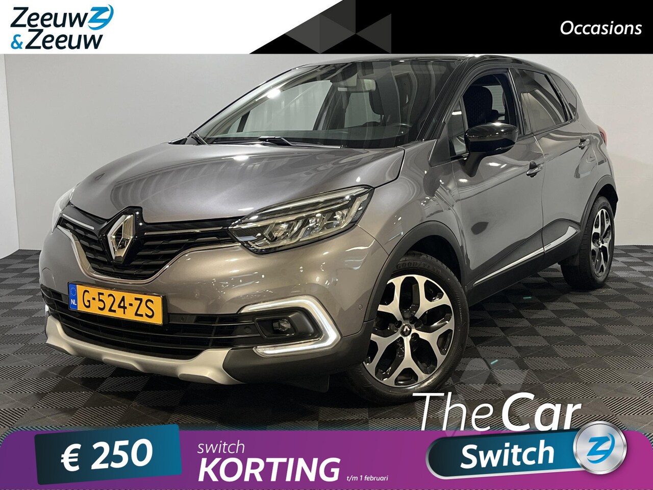 Renault Captur - 1.3 TCe Intens | 1e Eigenaar | Camera | Cruise Control | Automaat | - AutoWereld.nl