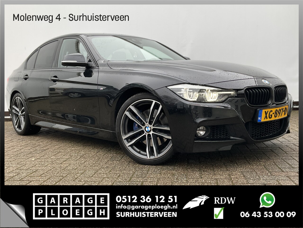 BMW 3-serie - 318i M Sport HeadUp Sportzetels+leer/Verw 19inch Orig-NL Edition - AutoWereld.nl