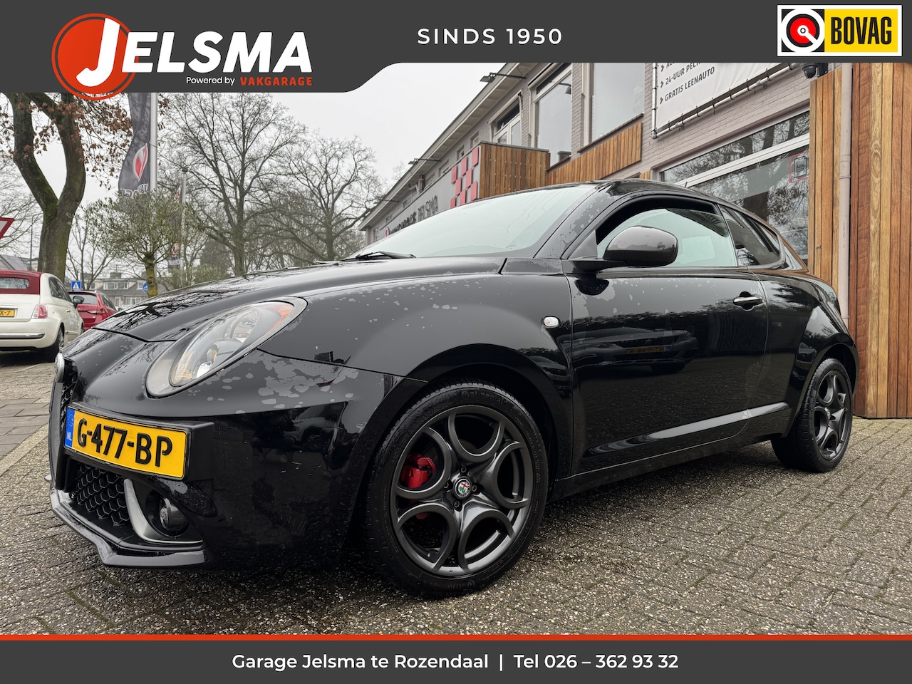 Alfa Romeo MiTo - 0.9 TwinAir ECO 0.9 TwinAir 105pk ECO, Black-line | Navi | Clima - AutoWereld.nl