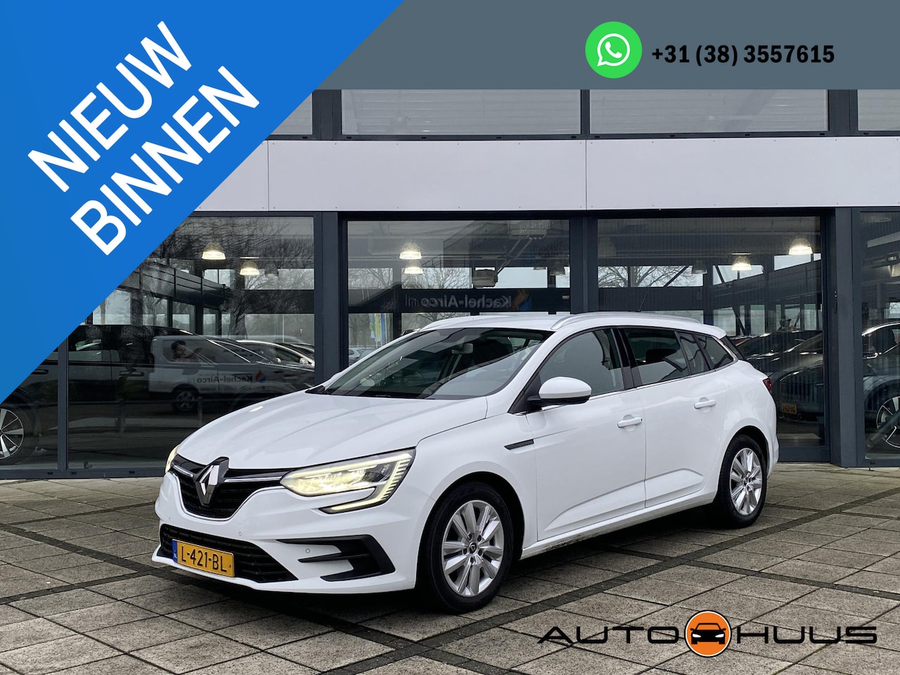 Renault Mégane Estate - 1.5 Blue dCi Edition LED Facelift Navi ECC - AutoWereld.nl