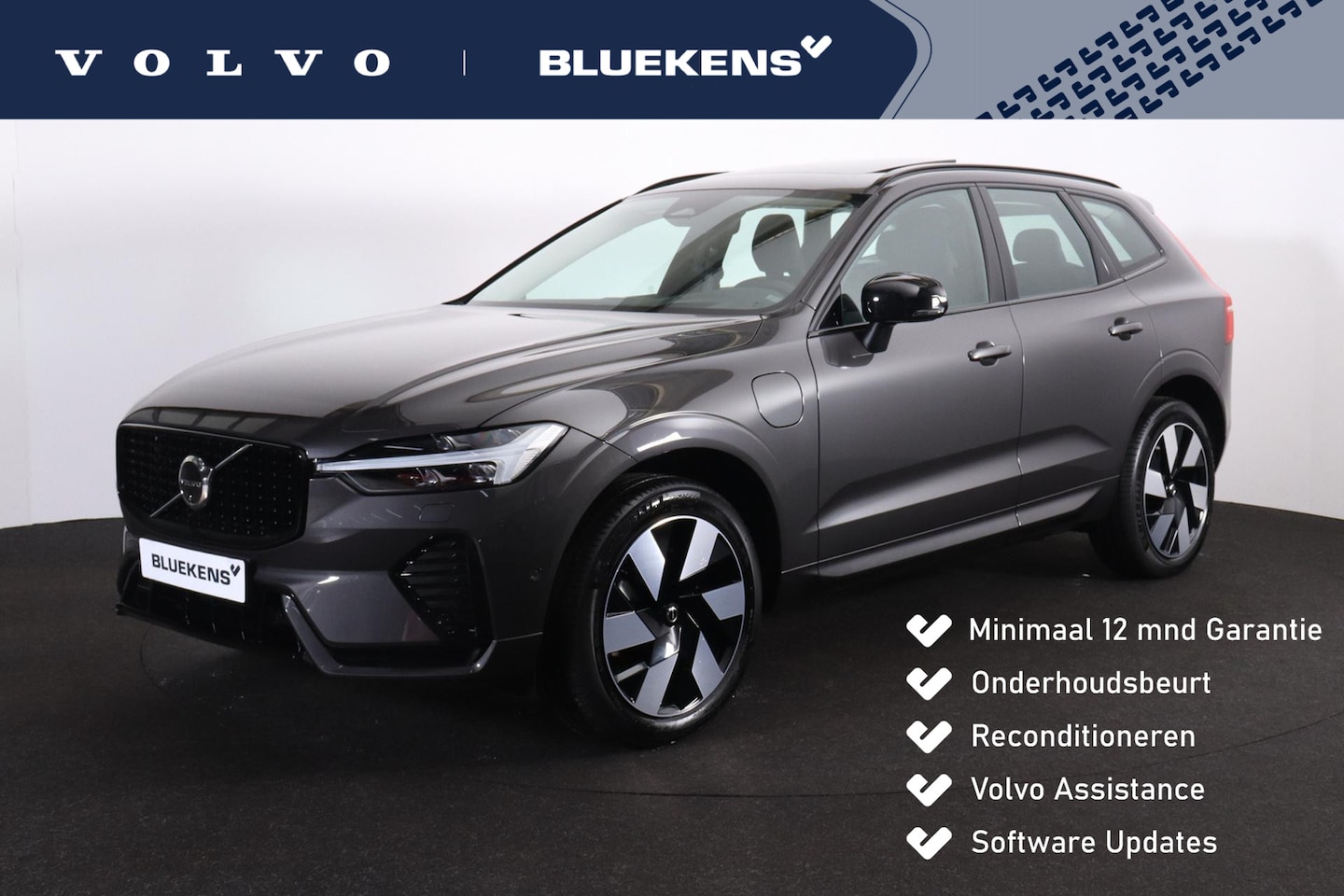 Volvo XC60 - T6 Plug-in hybrid AWD Ultimate Dark - Panorama/schuifdak - IntelliSafe Assist & Surround - - AutoWereld.nl