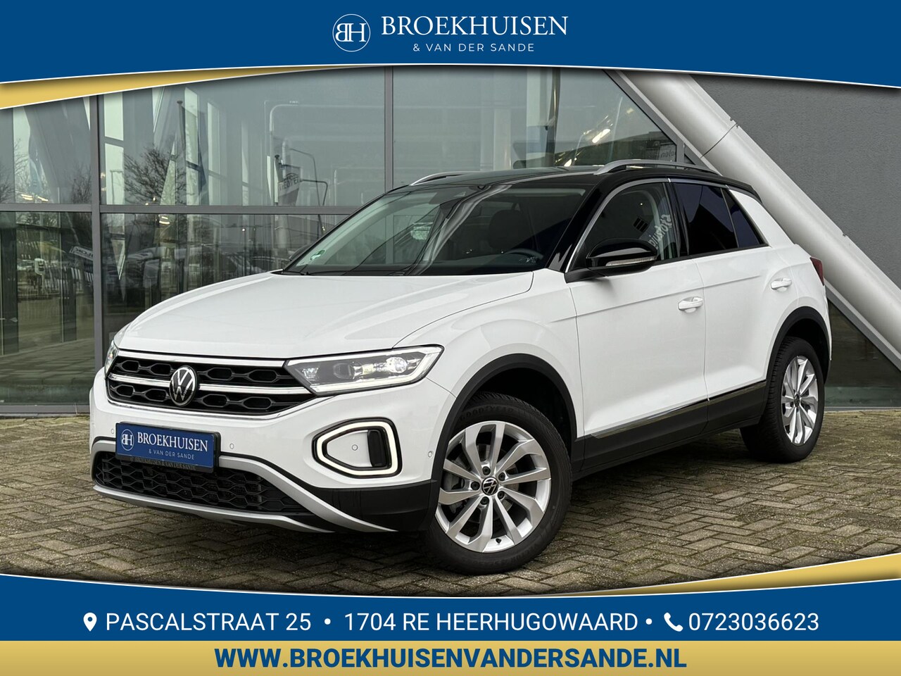 Volkswagen T-Roc - 1.5 TSI Style 150pk Automaat / Trekhaak / Stoelverwarming en massage - AutoWereld.nl