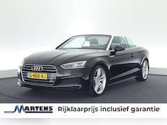 Audi A5 Cabriolet - 2.0 TFSI 190pk S-Tronic S-Line Sport Stoelverwarming Led Navigatie