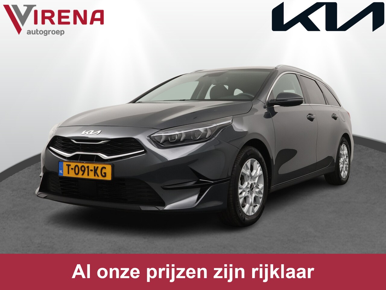 Kia Cee'd Sportswagon - Ceed 1.5 T-GDi DynamicPlusLine - Led - Adaptief Cruise Control  - Climate Control - Dodeho - AutoWereld.nl