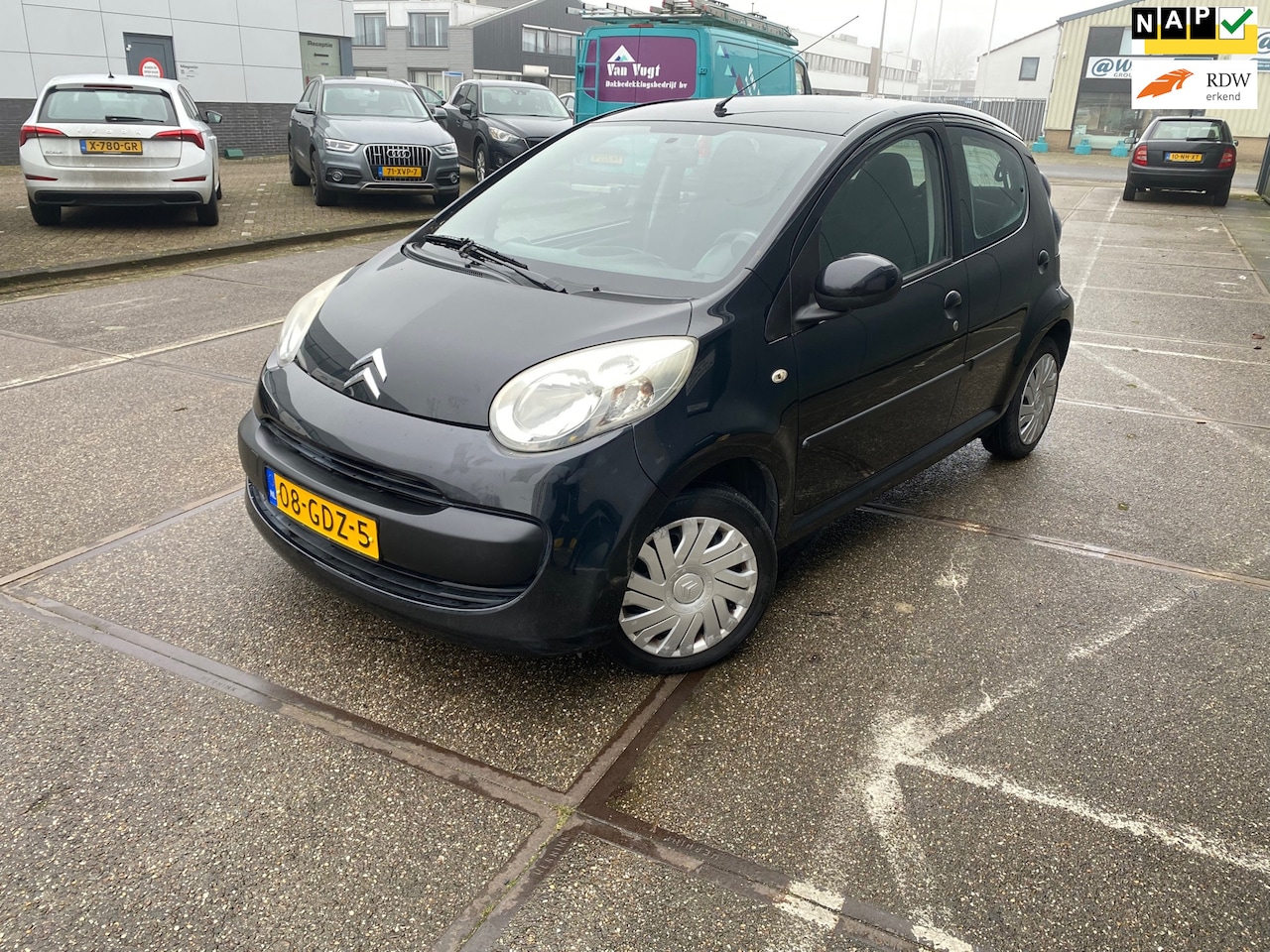 Citroën C1 - 1.0-12V Ambiance/5drs/nap/1jaar apk/ dealeronderhouden/ airco/ EL-ramen/zeer nette auto - AutoWereld.nl