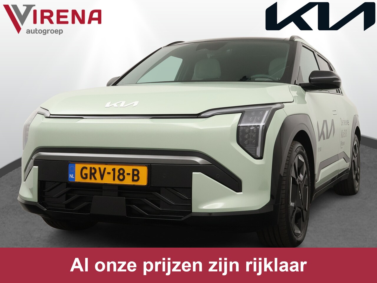 Kia EV3 - GT-Line 81.4 kWh - Rijdende Demo - Draadloze Apple CarPlay / Android Auto - Stoel en stuur - AutoWereld.nl