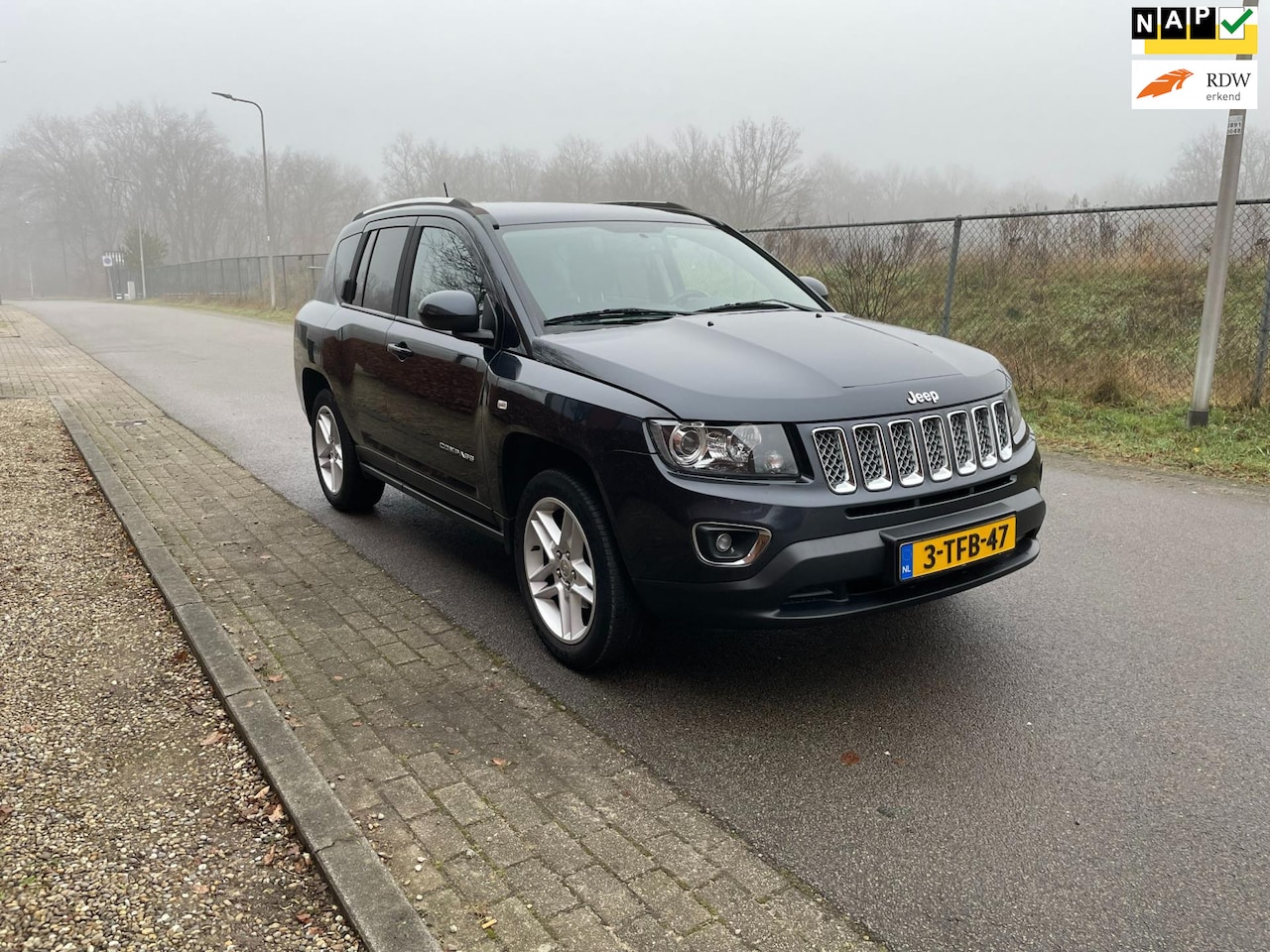 Jeep Compass - 2.4 Limited 4WD Zeer Mooie Jeep Top Onderhouden - AutoWereld.nl