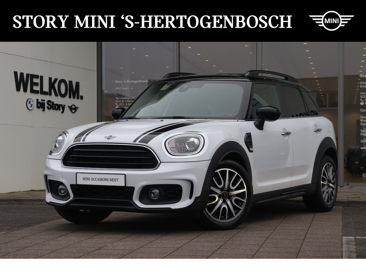 MINI Countryman - Cooper Automaat / JCW Trim Pakket / Panoramadak / Achteruitrijcamera / Comfort Access / LE - AutoWereld.nl