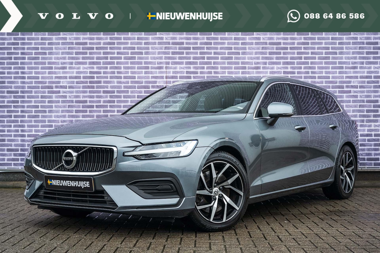 Volvo V60 - T5 250pk Automaat Momentum | Apple Carplay/Android Auto | Full Map Navigatie | Elektrische - AutoWereld.nl