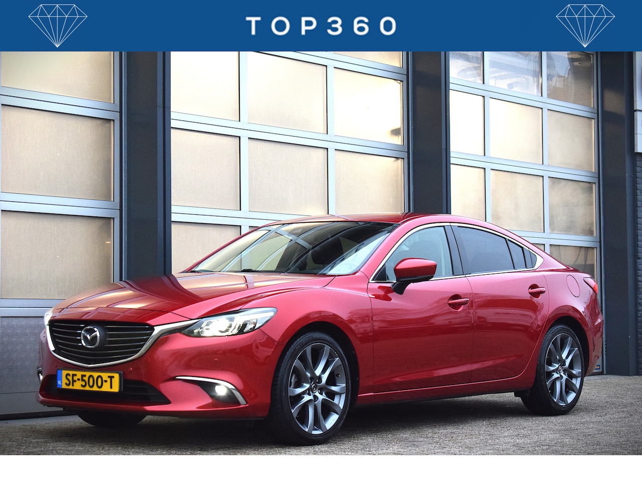 Mazda 6 - 2.0 SkyActiv-G 165 Skylease GT Leer | Stoelverwarming | Trekhaak | PDC - AutoWereld.nl