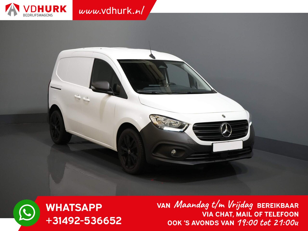 Mercedes-Benz Citan - 110 CDI Aut. 3Pers./ Stoelverw./ Carplay/ Cruise/ MBUX/ PDC/ Airco - AutoWereld.nl