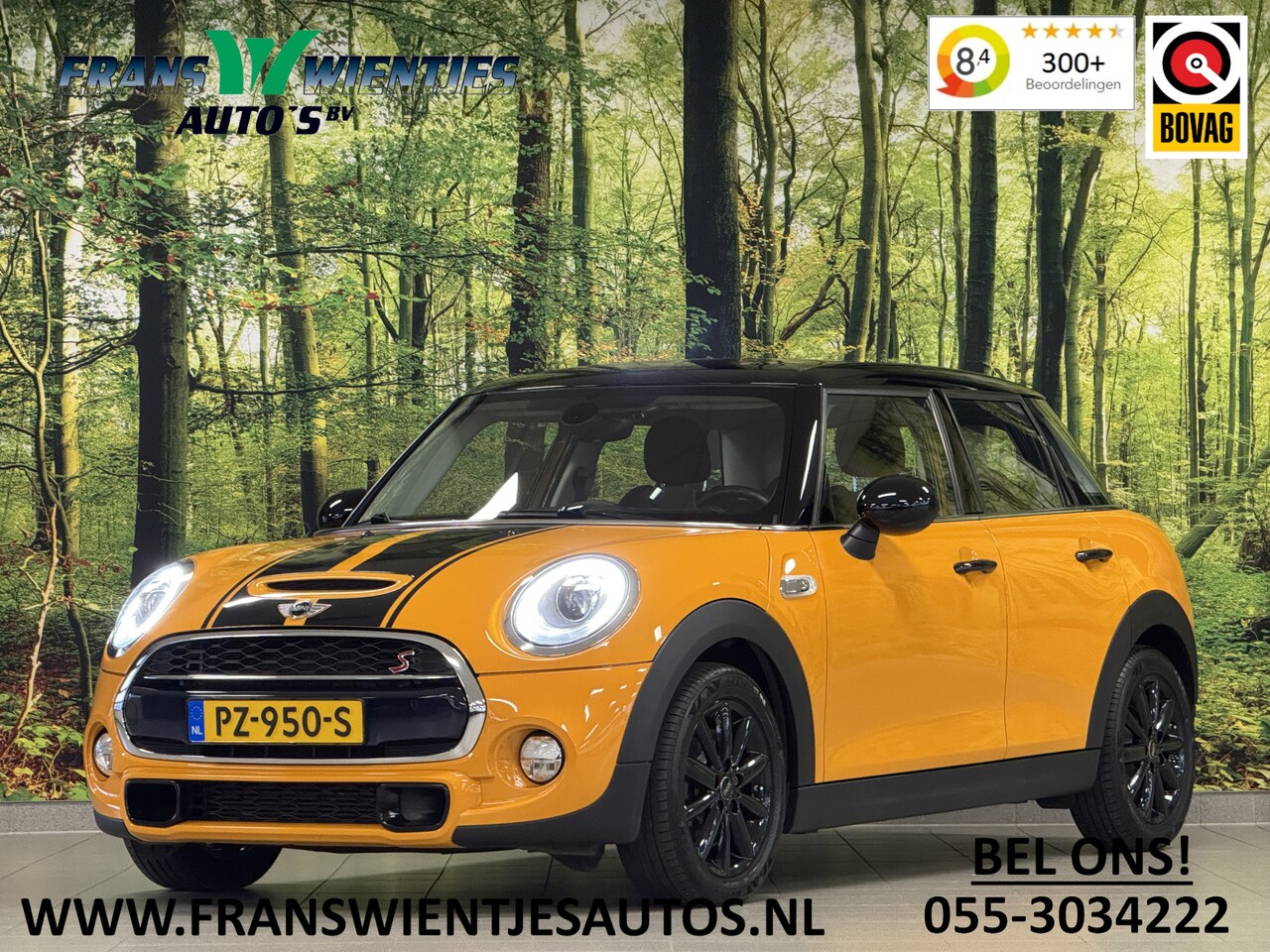 MINI Cooper S - Mini 2.0 Chili Serious Business | 5 Deurs! | 192 PK! | Navigatie | Head - Up Display | Led - AutoWereld.nl