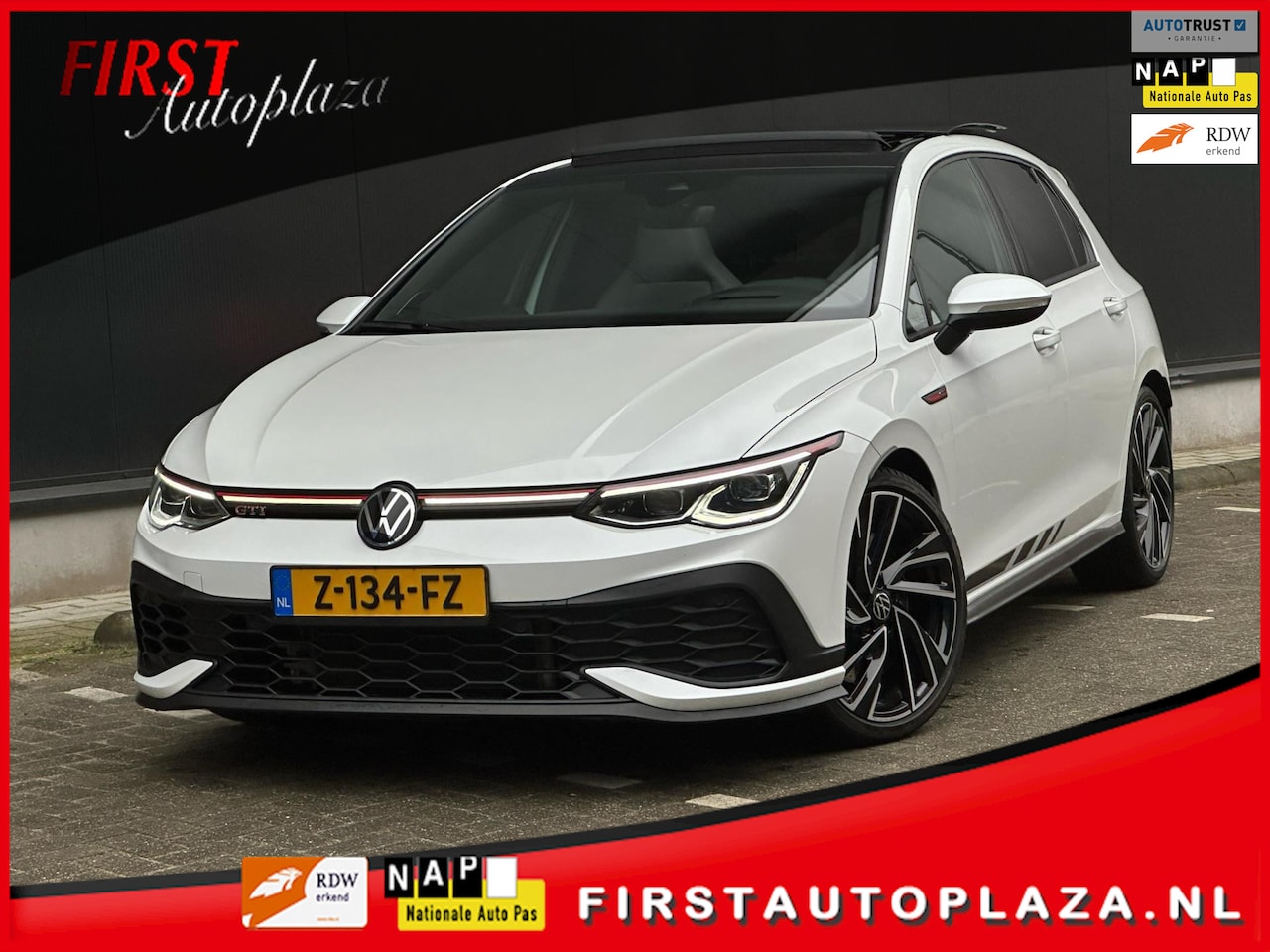 Volkswagen Golf Variant - 2.0 TSI GTI Clubsport PANO/STOELVERW-KOELING/HUD/MEMORY/19''/LEDER | NIEUWSTAAT ! - AutoWereld.nl