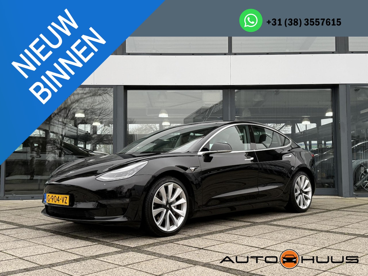 Tesla Model 3 - Long Range RWD Long Range AWD Dual Autopilot Panorama Leder Tesla Model 3 Long Range AWD 75 kWh - AutoWereld.nl