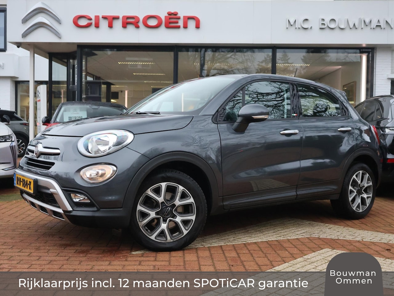 Fiat 500 X - Coss 1.4 Turbo MultiAir 140PK, Rijklaarprijs | Navigatie | DAB+ | Parkeersensoren - AutoWereld.nl