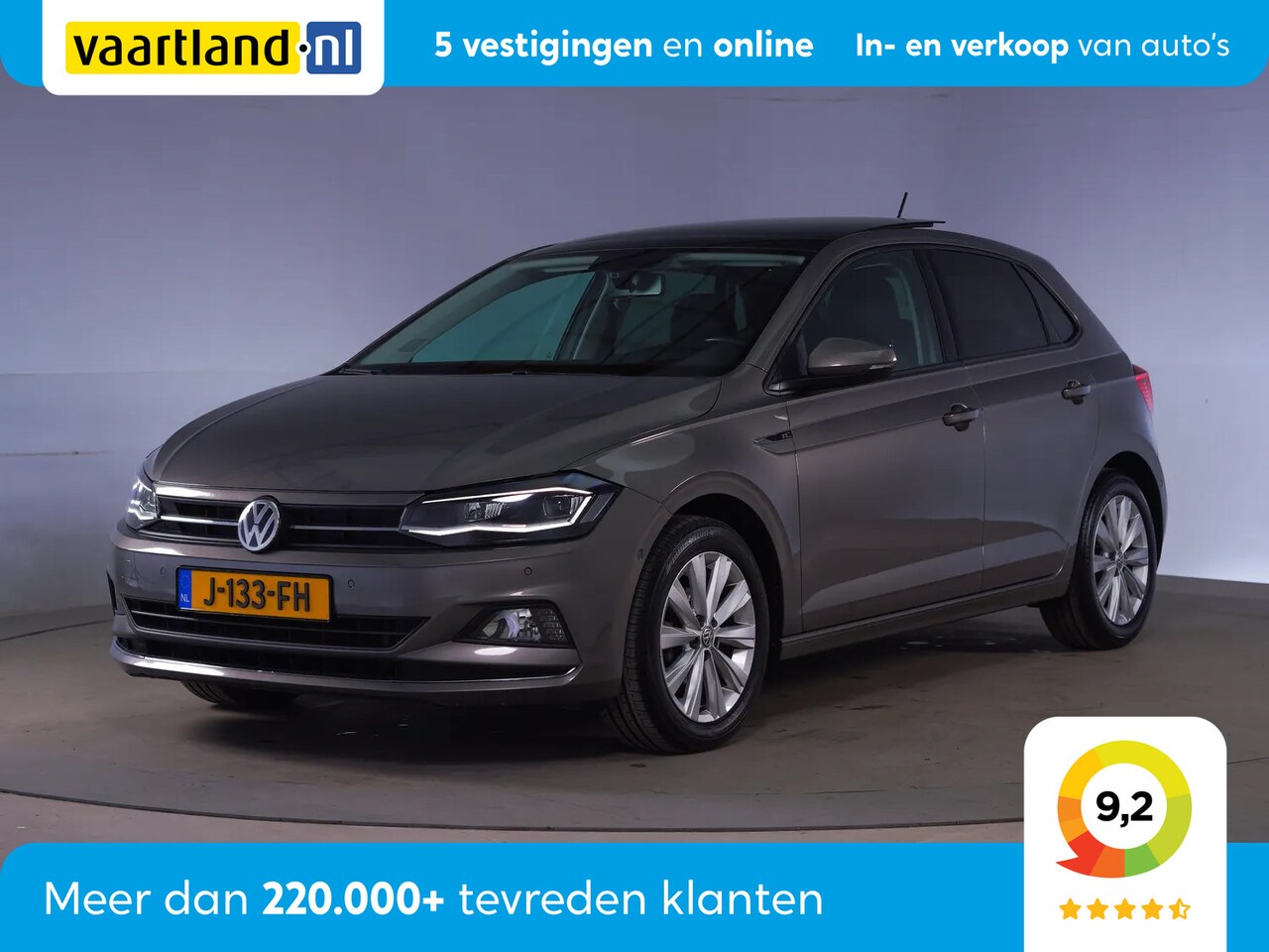 Volkswagen Polo - 1.0 TSI Highline Aut. [ LED Panorama Virtual Clima ] - AutoWereld.nl