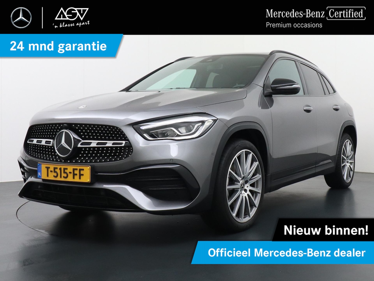 Mercedes-Benz GLA-Klasse - 250 e AMG Line Panoramadak, Nightpakket, 20 Inch Multispaaks AMG velgen - AutoWereld.nl