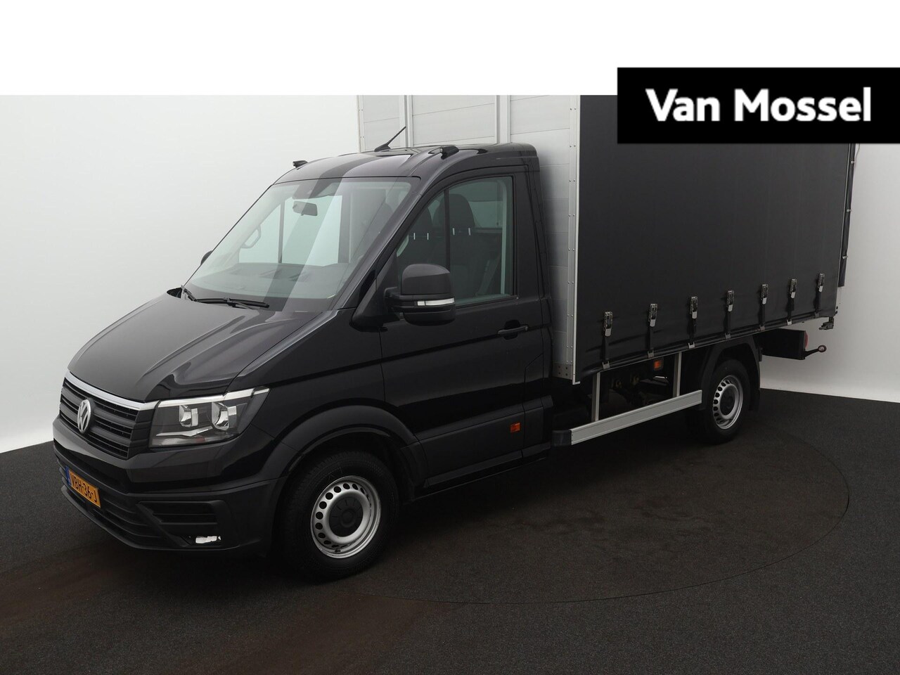 Volkswagen Crafter - 35 2.0 TDI L3 Comfortline | Airco | Open laadbak met huif | Trekhaak| Radio | Bluetooth | - AutoWereld.nl