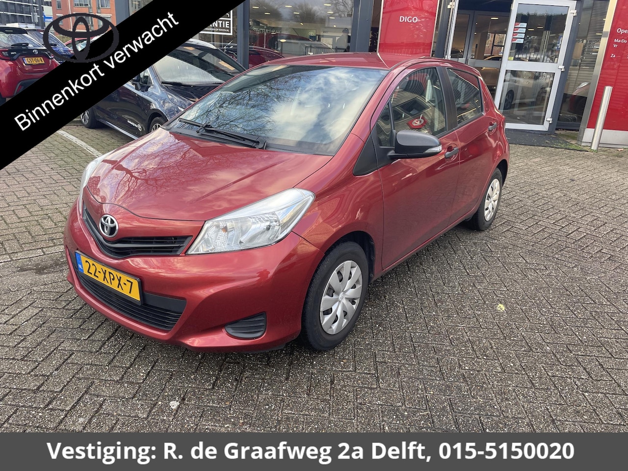 Toyota Yaris - 1.0 VVT-i Comfort | Elektrische ramen | Radio/CD-speler | - AutoWereld.nl