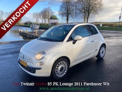 Fiat 500 - 0.9 85pk Twinair Turbo Lounge Pano Dak Nw Apk