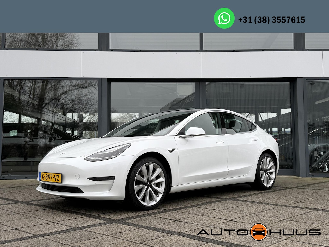 Tesla Model 3 - Long Range RWD Long Range AWD Autopilot Panorama Leder - AutoWereld.nl