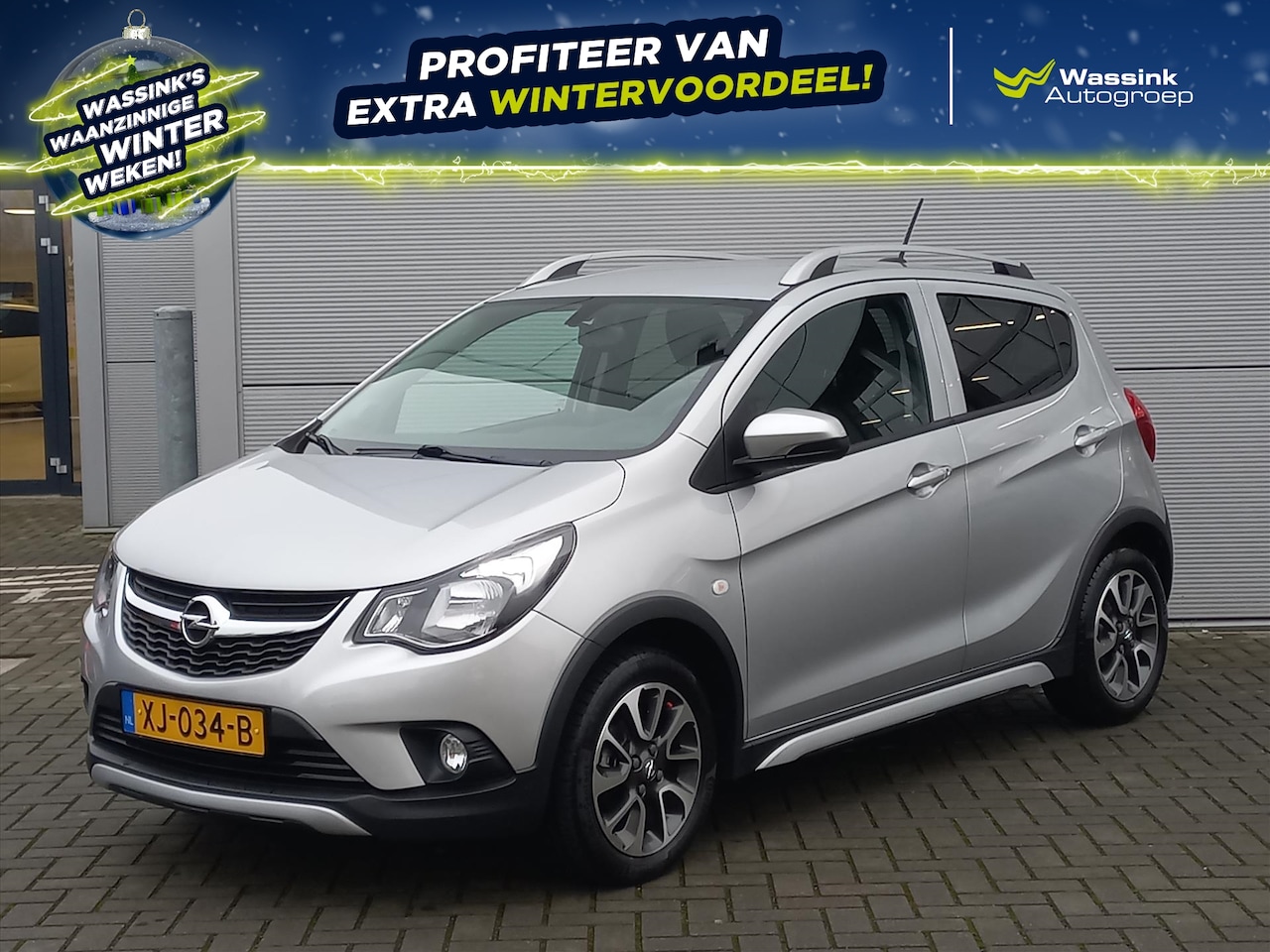 Opel Karl - 1.0 75pk 5-zitpl. Rocks Edition | Airconditioning | Navigatie | Cruise control | Parkeerse - AutoWereld.nl