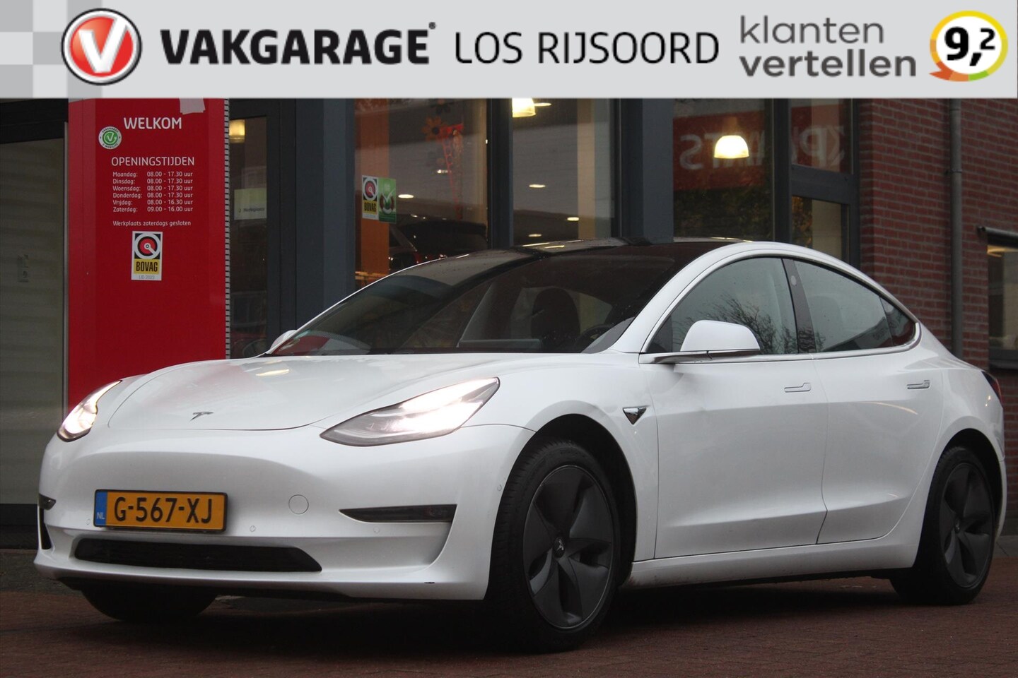 Tesla Model 3 - Long-Range | Trekhaak | 40X Tesla Direct Leverbaar | Auto-Pilot | Orig. NL | - AutoWereld.nl