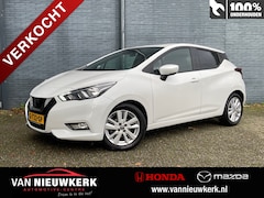 Nissan Micra - 1.0 IG-T 100pk N-Connecta | Carplay | Cruisecontrol | Lichtmetalen Velgen | Parkeersensore